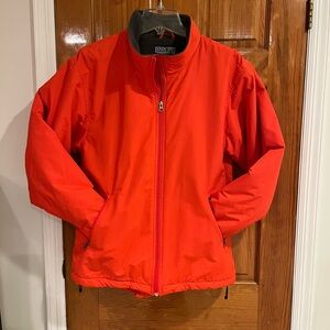 Women’s Land’s End jacket in Orange size M 10/12.